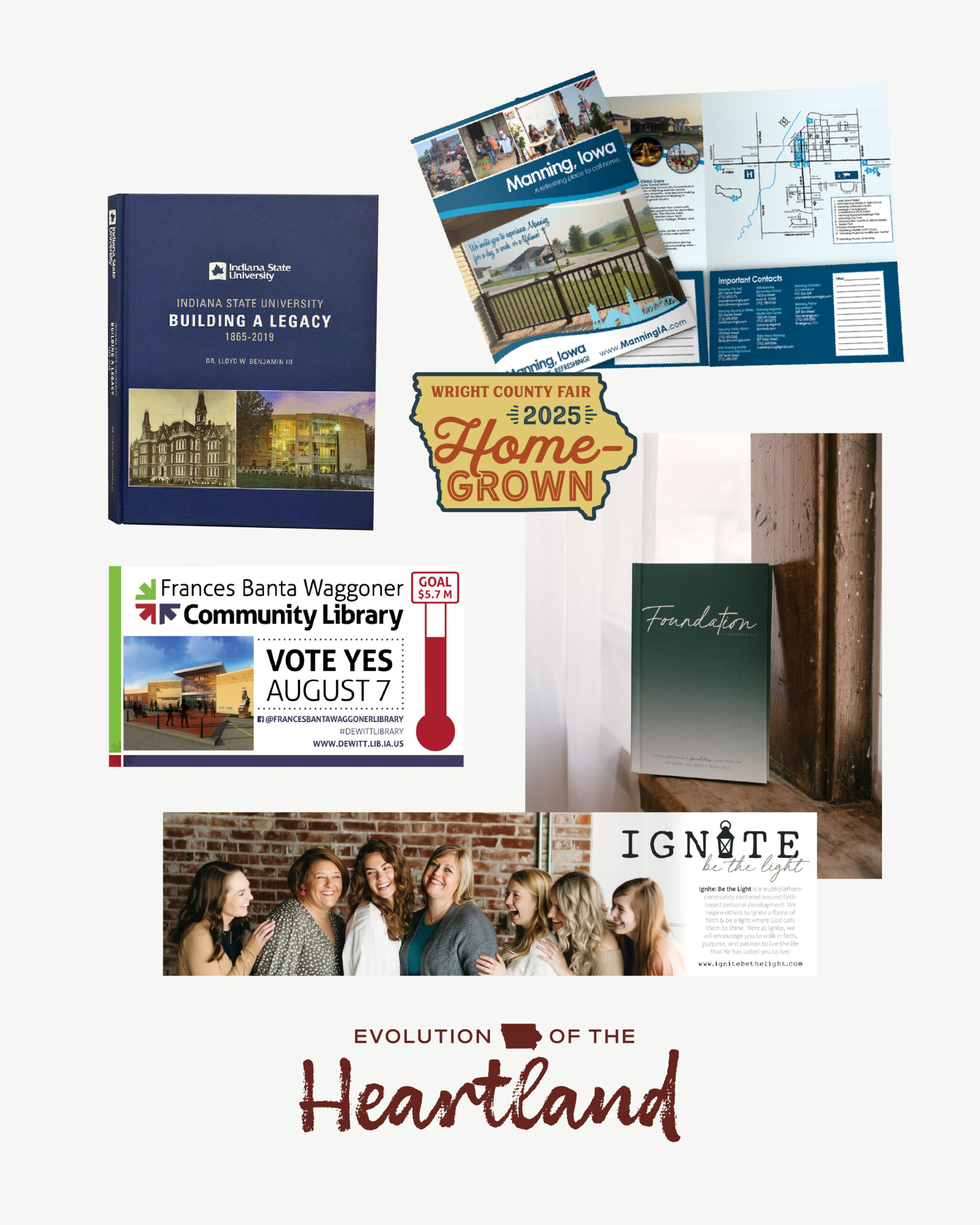 Collage of projects
